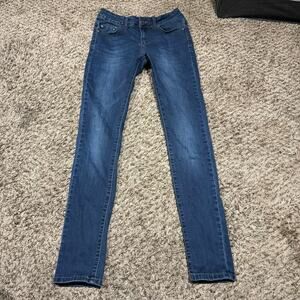 MAO Many Awesome Opportunities Blue Denim Jeans Women Size 3/4